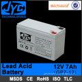 sealed lead acid 12v 7ah battery for ups eps